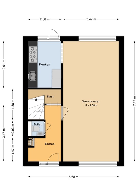 mediumsize floorplan
